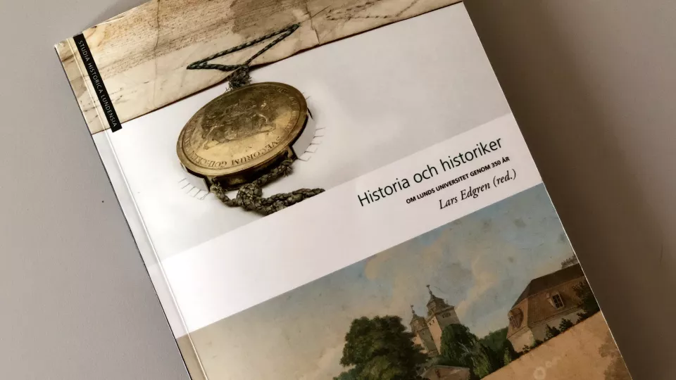 Bild på den nya boken Historia och historiker.