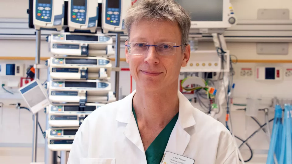 Johan Nilsson, thoraxkirurg på Skånes universitetssjukhus och professor vid Lunds universitet