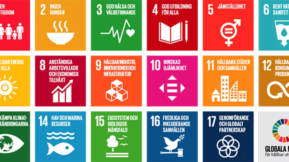 FN:s globala mål för hållbar utveckling