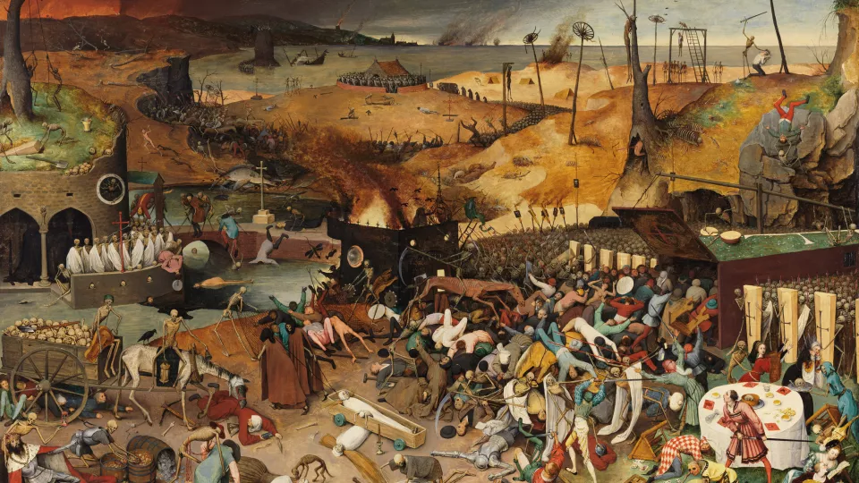 tavla: "Dödens triumf" av Pieter Bruegel den äldre
