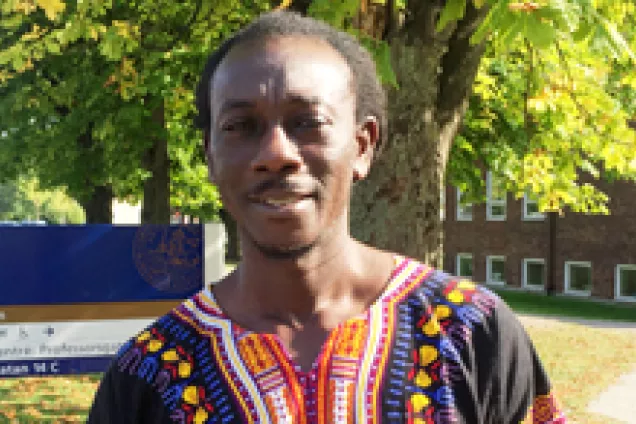 Lassana Ouattara, lärare i fysik på Lunds universitet