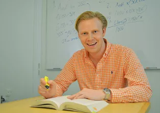 Juriststudenten Johan Göransson. Foto.